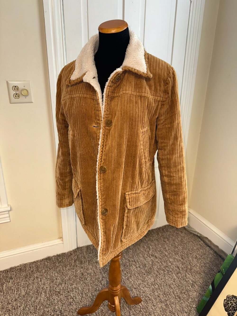 Izzi Corduroy jacket - Tan - Medium